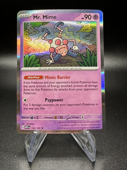 Mr. Mime - Holo - 122/165 Scarlet & Violet 151 - Pokemon TCG - Image 1