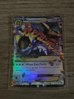 Pokemon TCG XY Flashfire Mega M Kangaskhan EX 79/106 Holo Rare - Image 1