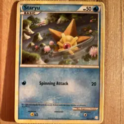 1x - Staryu - 84/123 - Common NM/LP, English Pokemon HeartGold SoulSilver - Image 1