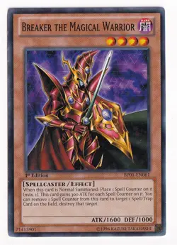 Yugioh Breaker the Magical Warrior BP01-EN061 Star foil 1st Edition - Image 1