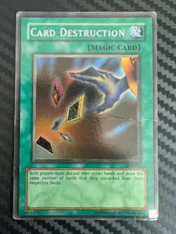 Yugioh Card Destruction SDY-042 Super Rare Unlimited Edition DMG - Image 1