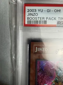 Yu-Gi-Oh-Jinzo-BPT-011 - 2003 Tin Promo- PSA 9 - Image 2