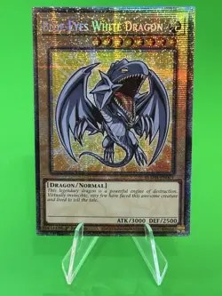 Yu-Gi-Oh Monster Mayhem Blue-Eyes White Dragon Starlight Rare BLMM-EN001 NM!!! - Image 1