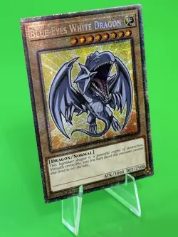 Yu-Gi-Oh Monster Mayhem Blue-Eyes White Dragon Starlight Rare BLMM-EN001 NM!!! - Image 3