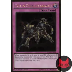 Yugioh Chain Disappearance PGL2-EN064 Gold Rare 1st Edition NM - Image 1