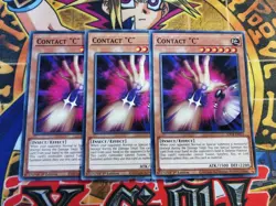 3 x Contact "C" sdcb-en013 1st Edition (NEW) Common Yu-Gi-Oh! - Image 1