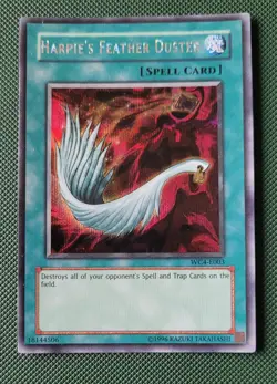Harpie's Feather Duster - WC4-E003 - Secret Rare - Yu-Gi-Oh! - Mint - Image 1