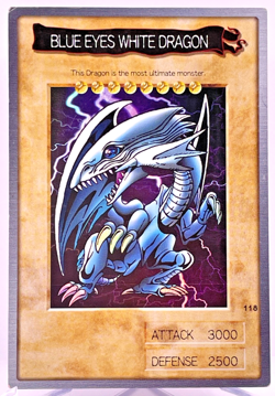 Yugioh Bandai Blue-Eyes White Dragon No.118 Holo Rare Japan 1998-1999 - - Image 1