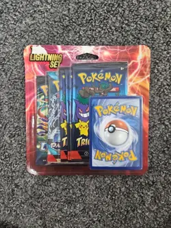 Pokemon Lightning Set Booster 4-Pack with Bonus Card Paldean Fates - Image 2