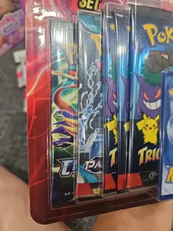 Pokemon Lightning Set Booster 4-Pack with Bonus Card Paldean Fates - Image 4