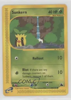 Sunkern Pokemon e-Card Series Skyridge #106 2003 0f8 - Image 1