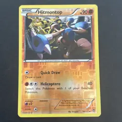 Hitmontop 49/111 Reverse Holo Uncommon XY: Furious Fists Pokemon Card - Image 1