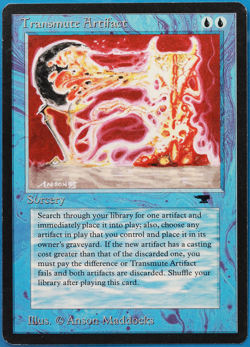 Transmute Artifact Antiquities NM (Reserved List Magic Card) (499549) ABUGames - Image 1
