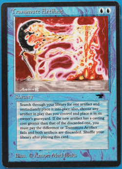 Transmute Artifact Antiquities NM (Reserved List Magic Card) (499548) ABUGames - Image 1