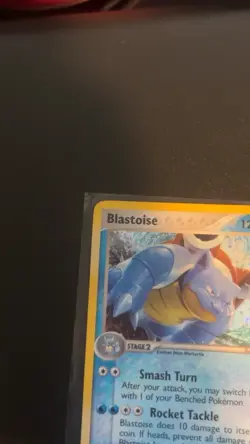 Blastoise 1/17 POP Series 3 Nintendo Promo Pokemon Card Holo Foil Rare-Played - Image 3