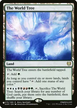 MTG The World Tree - The List, NM-Mint, English The List Reprints - Image 1