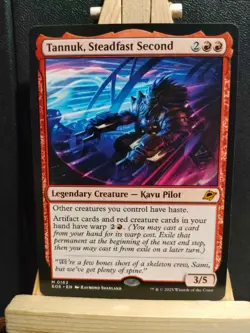 Tannuk, Steadfast Second - Edge of Eternities - Mythic - NM (See pics) MTG - Image 1
