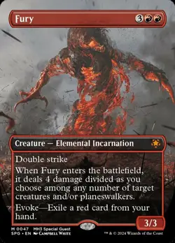 MTG Fury - Borderless, NM-Mint, English Special Guests - Image 1
