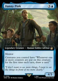 MTG Danny Pink - Extended Art, NM-Mint, English Universes Beyond: Doctor Who - Image 1