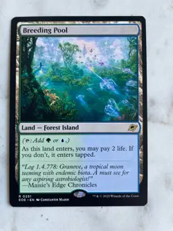 MTG - Breeding Pool RARE 0251- Edge of Eternities NM/MTCondition”Pack Fresh” - Image 1