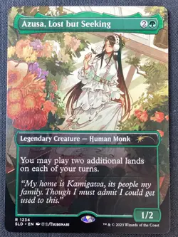 MTG Secret Lair Drop Series #1234 Azusa, Lost but Seeking NM - Image 1