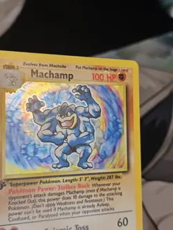 Machamp - 8/102 - Pokemon Base Set Unlimited Holo Rare Card WOTC LP - Image 4