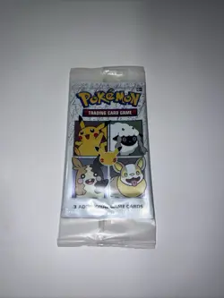 Pokemon TCG Celebrations 25th Anniversary General Mills Cereal Booster Pack - Image 1