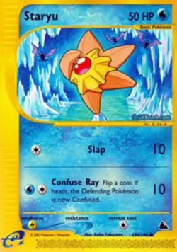 Lightly Played Staryu - 104/144 - Common Pokemon Skyridge - Image 1