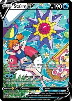 NM-Mint Starmie V - TG13/TG30 - Trainer Gallery Ultra Rare Pokemon Astral Radian - Image 1