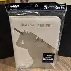 Magic the Gathering Final Fantasy Cloud Ultra Pro 9-Pocket Premium PRO Binder - Image 1