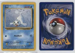Seel Pokemon Base Set #41 1999 0kb5 - Image 3