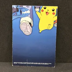 1999 Topps Pokemon TV #TV12 Ekans/Arbok Rainbow Foil Sandpaper finish - LP - Image 2