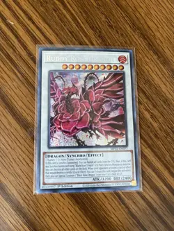 Yugioh Complete Black Rose Dragon Deck! Garden Maiden Crimson Ru **HOT** + Bonus - Image 1