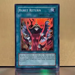 YuGiOh • Burst Return • DP1-EN022 • Holo Super Rare Unlimited • LP - Image 1
