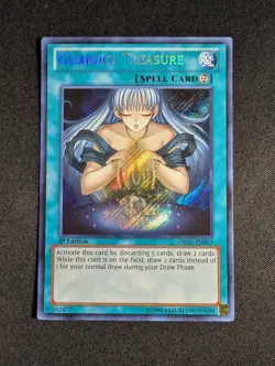 Yugioh - Guarded Treasure DRLG-EN013 1st Edition Secret Rare NM - Image 1