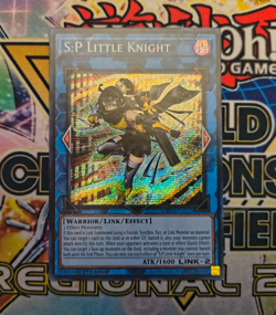 Yugioh TCG S:P Little Knight MP24-EN121 Prismatic Secret Rare Near Mint - Image 1