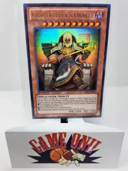 YuGiOh Gravekeeper's Oracle LVAL-EN034 1st Edition Ultra Rare NM - Image 1