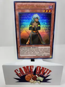 YuGiOh Gravekeeper's Nobleman LVAL-EN031 1st Edition Ultra Rare NM - Image 1