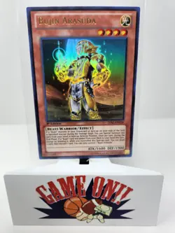 YuGiOh Bujin Arasuda LVAL-EN026 1st Edition Ultra Rare NM - Image 1