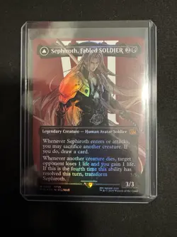 Sephiroth, Fabled SOLDIER (Borderless) (0382) Final Fantasy Foil - Image 1