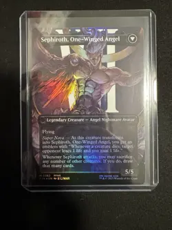 Sephiroth, Fabled SOLDIER (Borderless) (0382) Final Fantasy Foil - Image 2