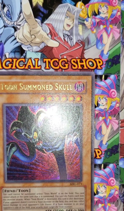 Yugioh Toon Summoned Skull Magic Ruler Ultra Rare MRL-073 Konami 2002 - Image 2