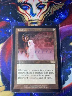 Lifeline Urza's Saga Moderately Played Regular Finish Magic The Gathering MTG - Image 1