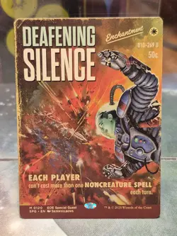 M 0120 Deafening Silence SHOWCASE Edge of Eternities Special Guest MTG Card SPG - Image 1