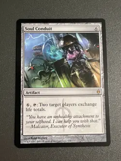 Soul Conduit New Phyrexia #158 Magic the Gathering LP Free Shipping - Image 1