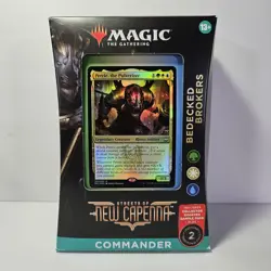 Bedecked Brokers New/Sealed Commander Deck (Streets of New Capenna) MTG NM - Image 1