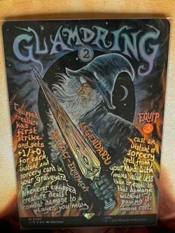 Lord of the rings - Glamdring - Borderless Poster Foil NM - Image 1