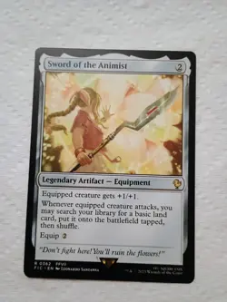 Sword of the Animist Commander: Final Fantasy Regular Mint - Image 1