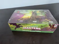 WOTC Magic The Gathering Commander Masters Draft Booster Box - 24 Packs 195166217208 - Image 1