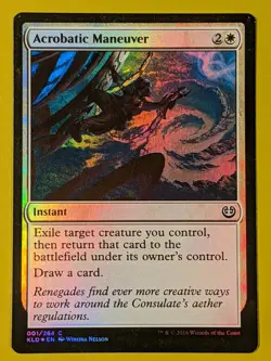 FOIL Acrobatic Maneuver x1 Kaladesh 1x Magic the Gathering MTG - Image 1
